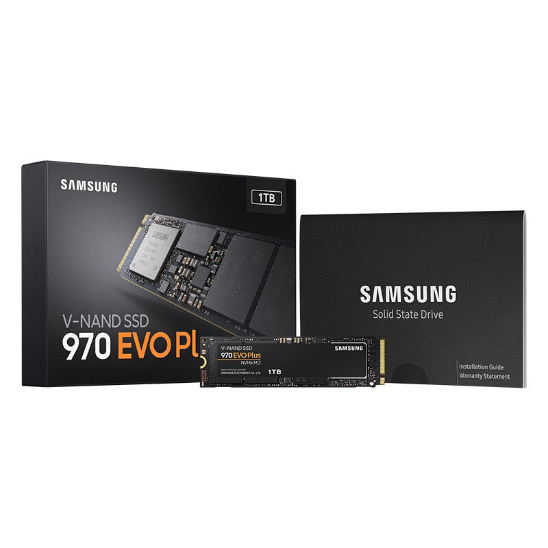 Samsung 970 EVO Plus NVMe SSD (سرعة عالية للألعاب والعمل)