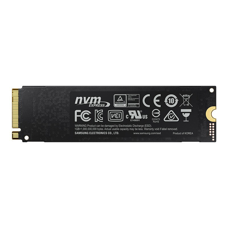 Samsung 970 EVO Plus NVMe SSD (سرعة عالية للألعاب والعمل)