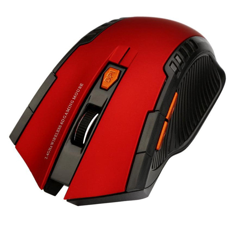 Gaming wireless 2.4G wireless optical mouse ماوس قيمنق لاسلكي سريع - تصميم مريح للألعاب والعمل